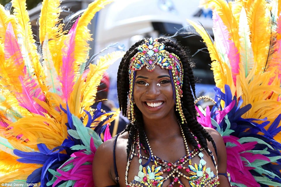 Notting Hill Carnival London dancer